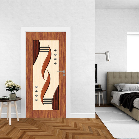(*^▽^*) JDMEDIASOLUTION 24 inch Door Decorative Wallpaper Sticker