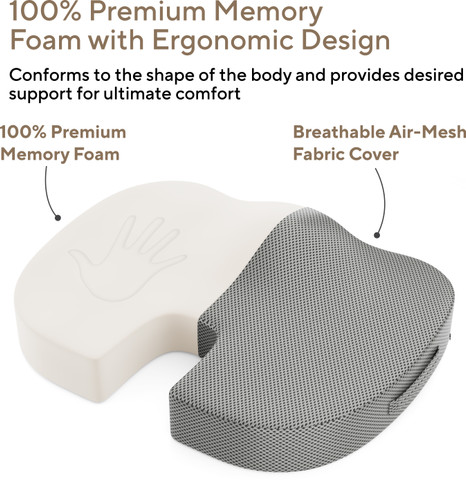 estic formax cox U FOVERA Orthopedic Coccyx Seat Cushion For