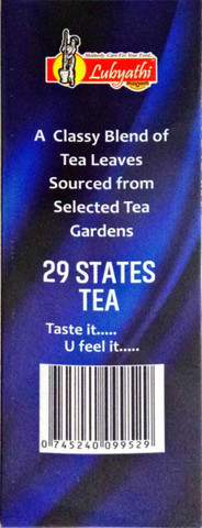LUBYATHI 29 States assam remium black strong chaipatti leaf Tea