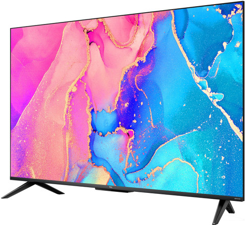 TCL 108 cm (43 inch) QLED Ultra HD (4K) Smart Google TV with Hands
