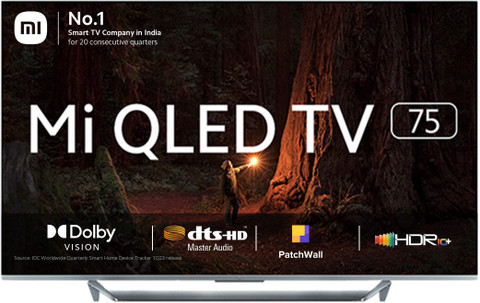 XIAOMI by Mi Q1 189.34 cm (75 inch) QLED Ultra HD (4K) Smart