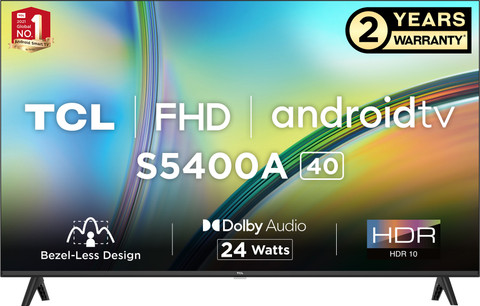 TCL S5400A 101 cm (40 inch) Full HD LED Smart Android TV with