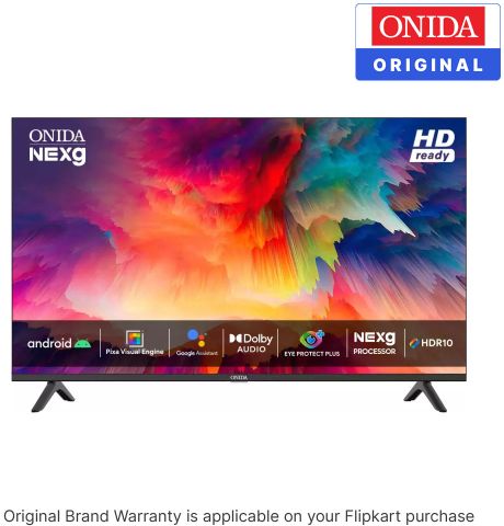 ONIDA 80.01 cm (32 inch) HD Ready LED Smart Android TV with Dolby