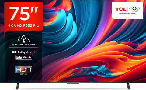 TCL 75V 4K Google TV 75P635 「送料込み」 Buy Products Online at Best Price in India - All Categories