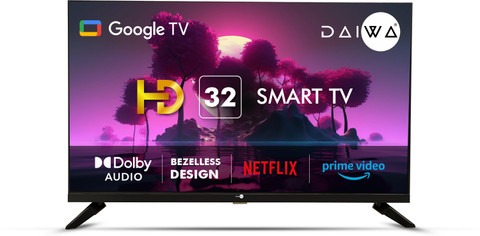 Daiwa 80 cm (32 inch) HD Ready LED Smart Google TV with Chromecast
