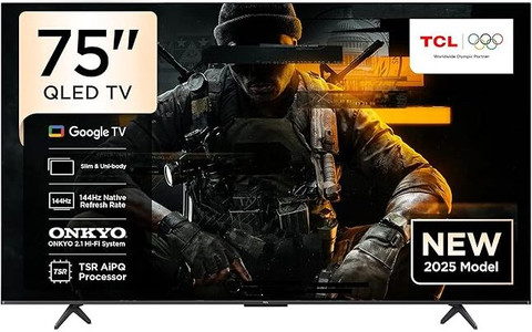 TCL P8K 189 cm (75 inch) QLED Ultra HD (4K) Smart Google TV 2025