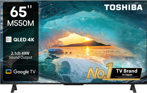 TOSHIBA M550MP 164 cm (65 inch) QLED Ultra HD (4K) Smart Google TV