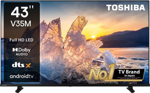 #A-85【ご来店頂ける方限定】TOSHIBAの43型液晶テレビです TOSHIBA 108 cm (43 inch) Full HD LED Smart Android TV with DTS X