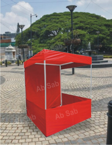 Ab Sab Canopy Tent with Red Tetron Cloth for Promotional