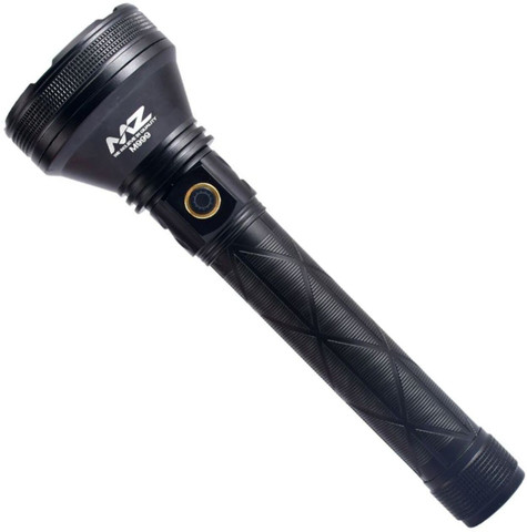 MZ M999-RECHARGEABLE LED METAL TORCH-3 Modes Flashlight, 350W