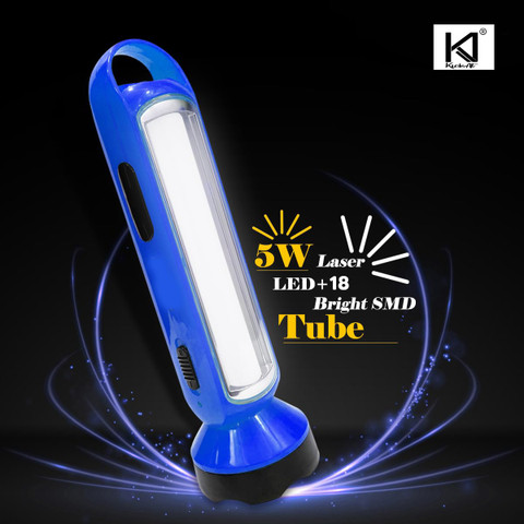 kickAt 7+3 Watt Brightest Rechargeable Long Lasting, Light Weight LED ...