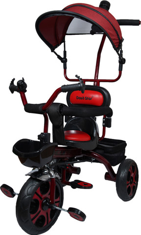 Dash Star Hexa Super Tricycle for Kids Smart Plug & Play with