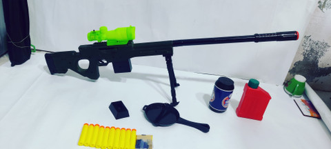 トイガン Elm BARODA TOYS NX AWM Falcon UltraShot ZX Toy Rifle with Soft Bullets