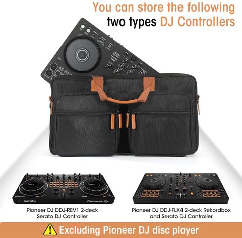 HASTHIP Carry Bag for Pioneer DJ DDJ-FLX4/DDJ-REV1 Travel Carrying