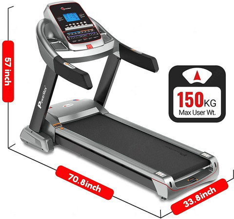 Powermax Fitness TAC-510 (9HP Peak) Spring Resistance, LCD