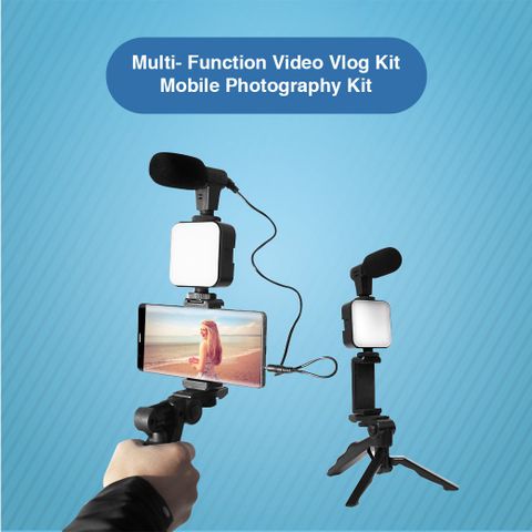Flipkart SmartBuy Vlogging Kit for Recording YouTube Videos, Podcasting ...