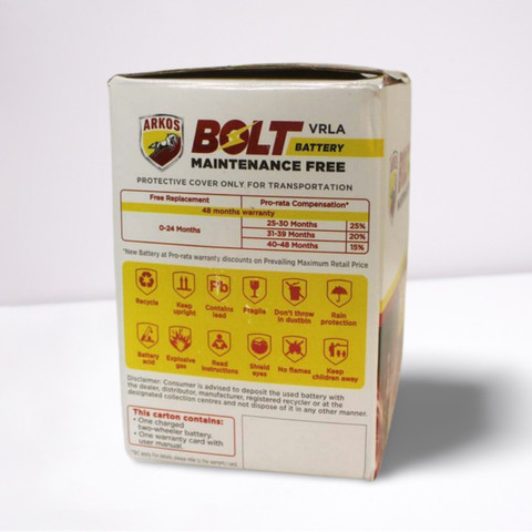 ARKOS AB MF Z4 4 Ah Battery for Bike Price in India - Buy ARKOS AB