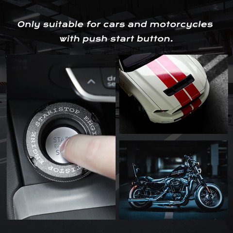MIKANIX Rotary Bike & Car Engine Start/Stop Switch Cover