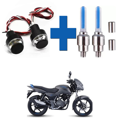 Pulsar 125 Pulsar 150 Signal Lights Pulsar 125 Handle Light KOZDIKO Motorcycle Turn Signal LED Handle Bar Light  For PULSAR NS