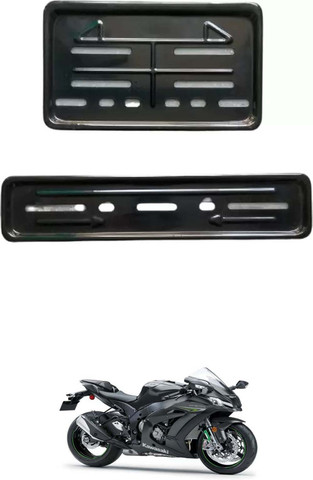 E-Shoppe Bike Number Plate Frame (Front & Back) For Ninja ZX 10R