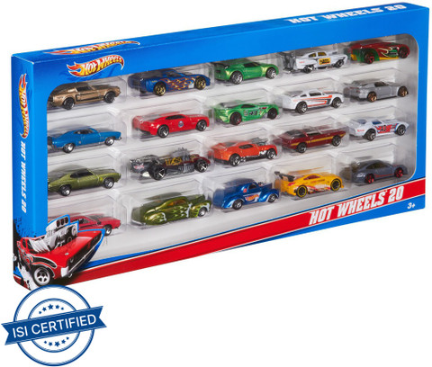 HOT WHEELS Mattel H7045 Hot Wheels 20 Car Gift Pack (Colors and