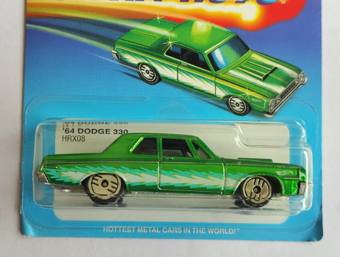 HOT WHEELS HDG52 64 DODGE 330 TOY CAR - HDG52 64 DODGE 330 TOY CAR