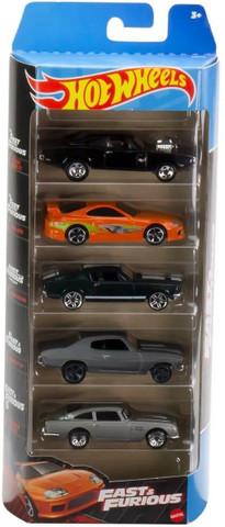 Mattel hotwheels Fast and Furious (Pack of 5) - Fast and Furious