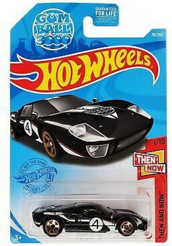 Mattel hotwheels FORD GT40 (BLACK) Pack of 1 - FORD GT40 (BLACK