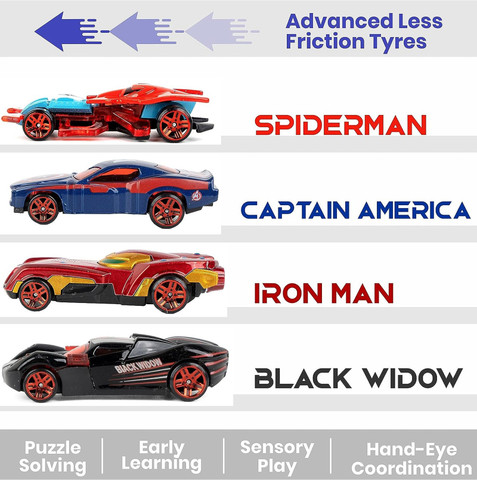 Craveon Avengers Themed Mini Metal Die-Cast Hot Wheels Car