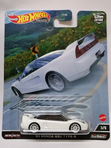 Mattel hotwheels Honda NSX Type R (pack of 1) - Honda NSX Type R