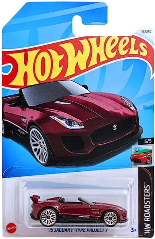 HOT WHEELS C4982 15 F type Project 7 HW Roadsters - C4982 15 F