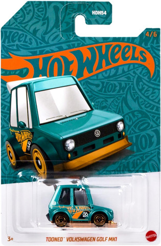 HOT WHEELS HVX07 TOONED VOLKSWAGEN GILD MK1 - HVX07 TOONED