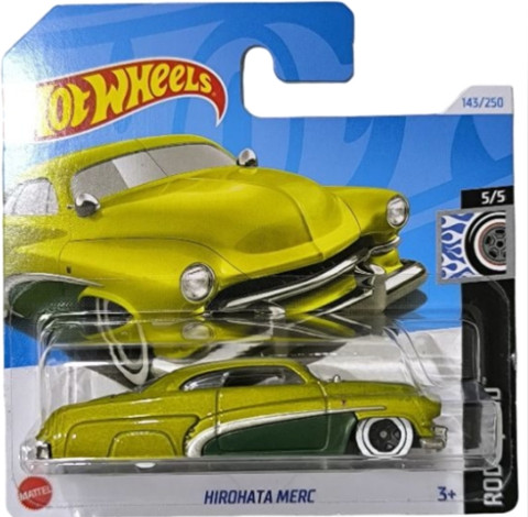 HOT WHEELS HIROHATA MERC DIE-CAST TOY VEHICLE - HIROHATA MERC DIE