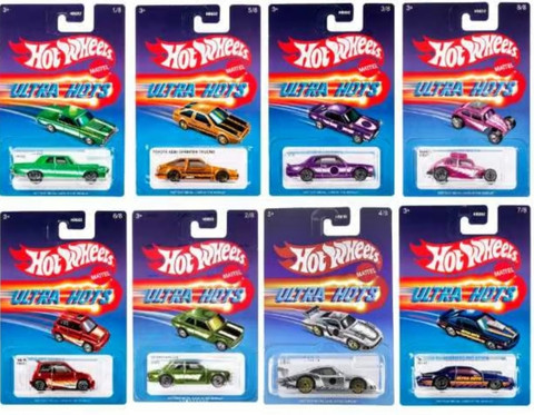HOT WHEELS 2024 ULTRA HOTS SET OF 8 CARS - 2024 ULTRA HOTS SET OF