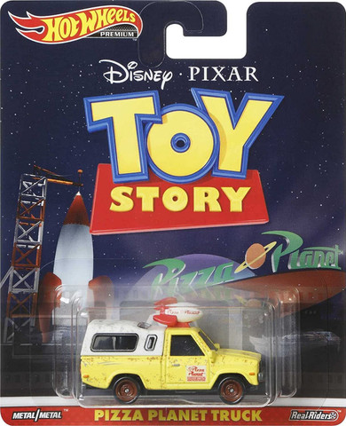 ミニカー Hot Wheels Pizza Planet Truck Mattel hotwheels Toy story Pizza Planet Truck - Toy story Pizza