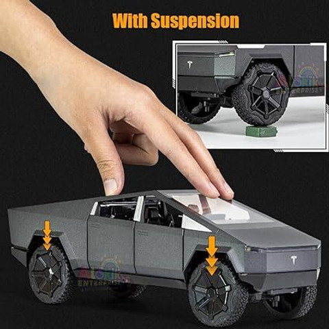 Kexxa Alloy Die-Cast compatible with Cybertruck Toy Car 1:24