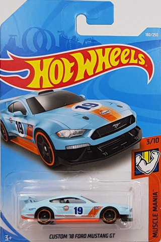 ミニカー Hot Wheels Ford MUSTANG GT Mattel hotwheels Custom Ford mustang gt pack of 1 - Custom Ford