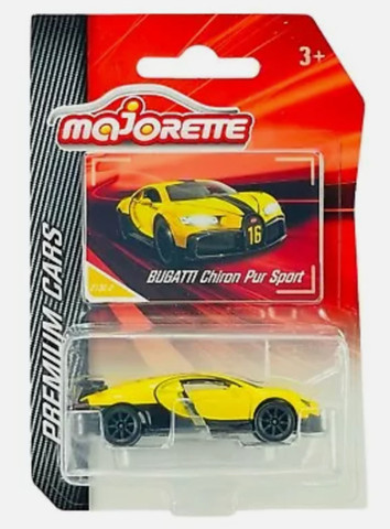Majorette 1/24 Bugatti 55 ミニカー Majorette BUGATTI CHIRON PUR SPORT DIE-CAST TOY CAR AGE 3y+