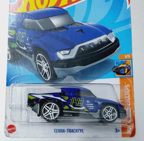 Hot Wheels Einzelauto Terra-Tracktyl HTD48 – Retro-Sammlerstück Im Vintage-Design (ca. 7 Cm)