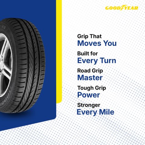 Goodyear DP-V1 4 Wheeler Tyre Price in India - Buy Goodyear DP-V1