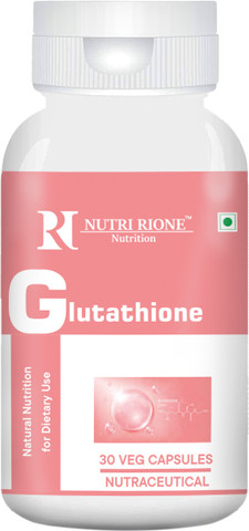 NutriRione Glutathione 500 mg for Antioxidant, Skin Glow - 30 veg Capsules  Price in India - Buy NutriRione Glutathione 500 mg for Antioxidant, Skin  Glow - 30 veg Capsules online at Flipkart.com