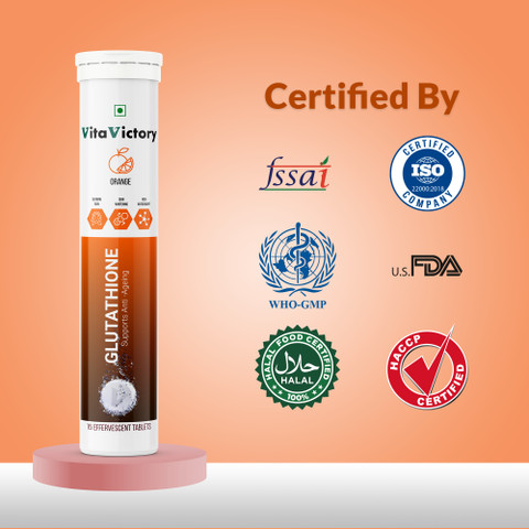 Vita Victory L-Glutathione 500mg Effervescent Tablets for Skin Whitening &  Brightness Price in India - Buy Vita Victory L-Glutathione 500mg  Effervescent Tablets for Skin Whitening & Brightness online at Flipkart.com