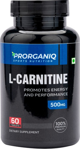 Prorganiq L-Carnitine Weight Loss Supplement 500mg Price in India - Buy  Prorganiq L-Carnitine Weight Loss Supplement 500mg online at Flipkart.com