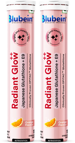 Blubein Skin Radiant Glow Drink | 600mg OPITAC Glutathione & Vitamin C for  Glowing Skin Price in India - Buy Blubein Skin Radiant Glow Drink