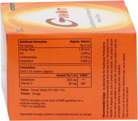 G Shot Glutathione + Vitamin C Oral Nano Shot Price in India - Buy G Shot  Glutathione + Vitamin C Oral Nano Shot online at Flipkart.com