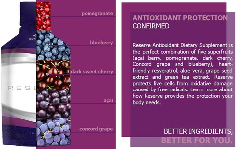 Jeunesse Reserve Antioxidant & anti-cancer agent 30 Packets x