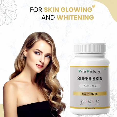 japan glutathione pills Vita Victory Japanese L Glutathione Tablets for Skin Glow and Whitening,  Rich in Antioxidant Price in India