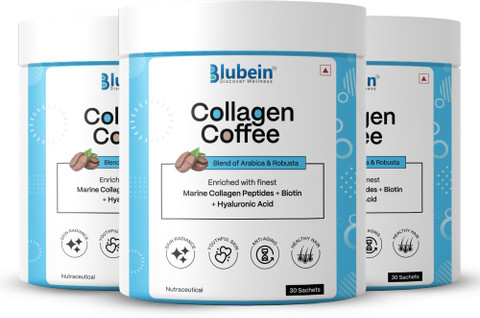 Blubein Real Collagen Coffee for Men & Women | Glowing Skin , Strong Hair &  Nails Price in India - Buy Blubein Real Collagen Coffee for Men & Women