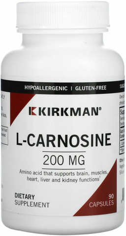 Kirkman Labs L-Carnosine, 200 mg, 90 Capsules Price in India - Buy Kirkman Labs L-Carnosine, 200 mg, 90 Capsules online at Flipkart.com Kirkman Labs L-Carnosine, 200 mg, 90 Capsules Price in India - Buy Kirkman Labs L-Carnosine, 200 mg, 90 Capsules online at Flipkart.com