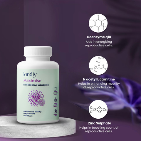 Kindly Health Acetyl L carnitine Maximise Tablets with Zinc Sulphate Price  in India